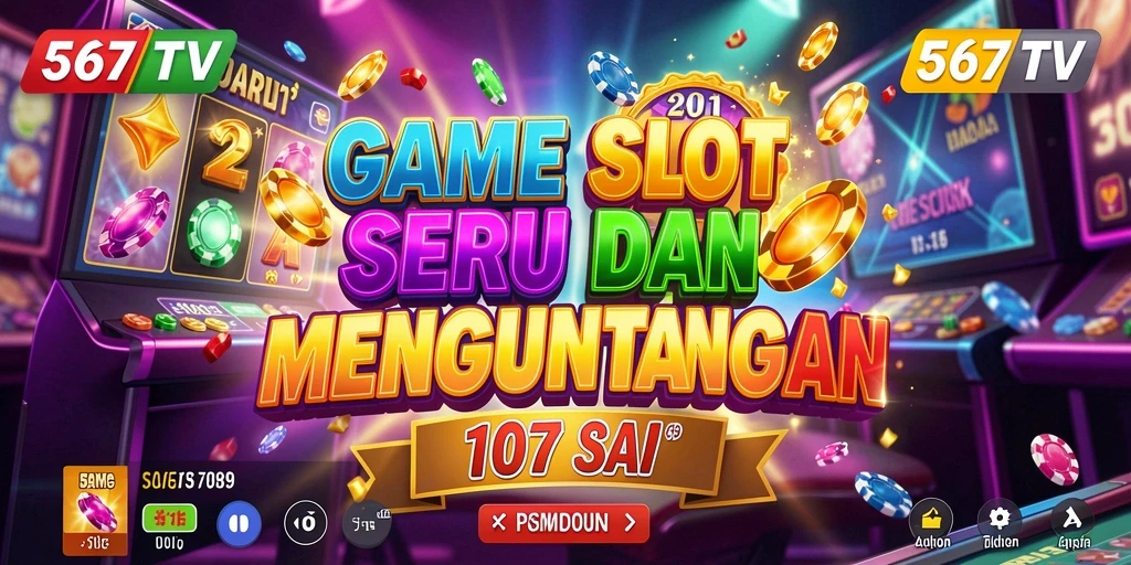 Tampilan gameplay menarik dari 567TV dengan grafik slot yang menawan.