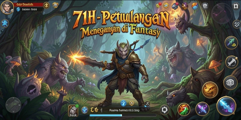 Tampilan gameplay 71H yang menghadirkan petualangan seru.