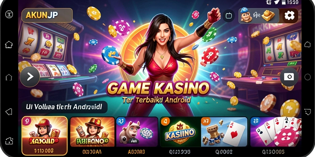 Menampilkan gameplay Kasino yang seru dan interaktif di AKUNJP.