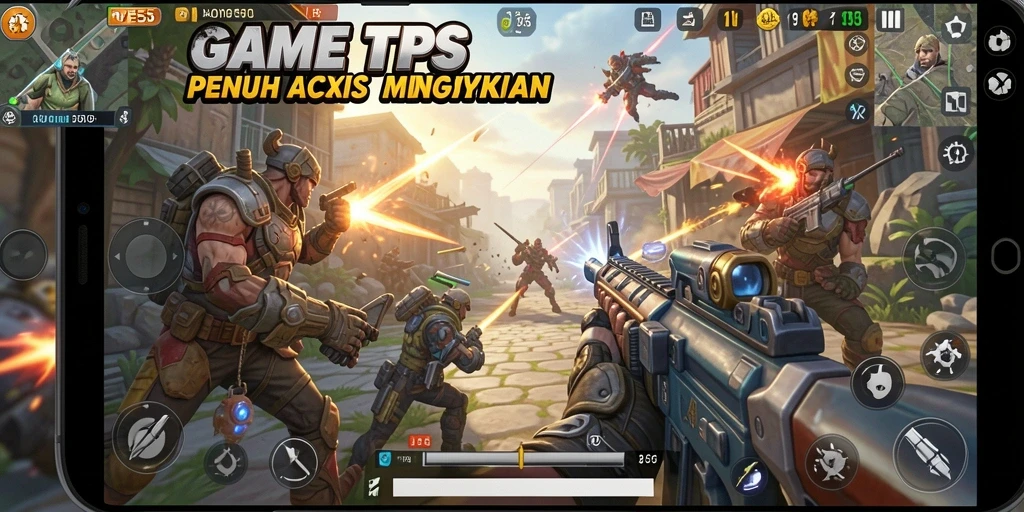 Tangkap momen aksi mendebarkan dari HOYE55 dengan gameplay TPS yang intens.