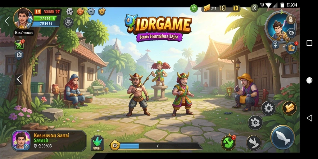 Tampilan seru dari gameplay <strong>IDRGAME</strong> yang menyenangkan.