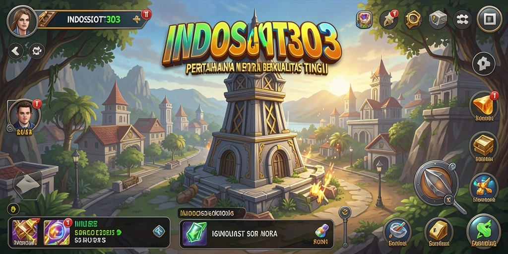 Gameplay seru Tower Defense di INDOSLOT303.