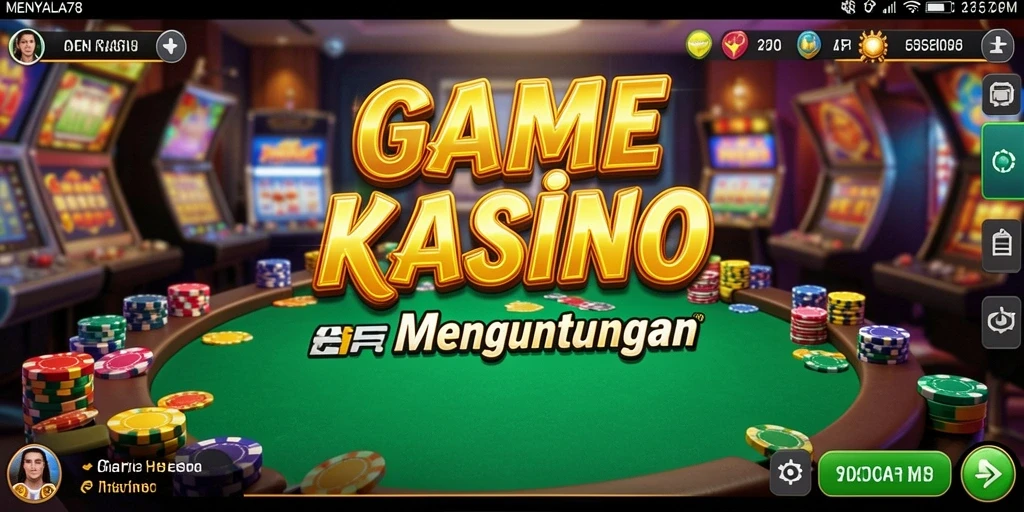 Tampilan menarik dan antarmuka pengguna yang ramah di MENYALA78.