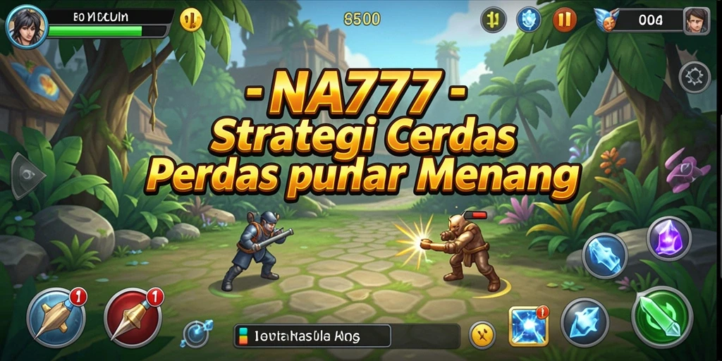 Tampilan gameplay strategis yang menegangkan dalam NA777.