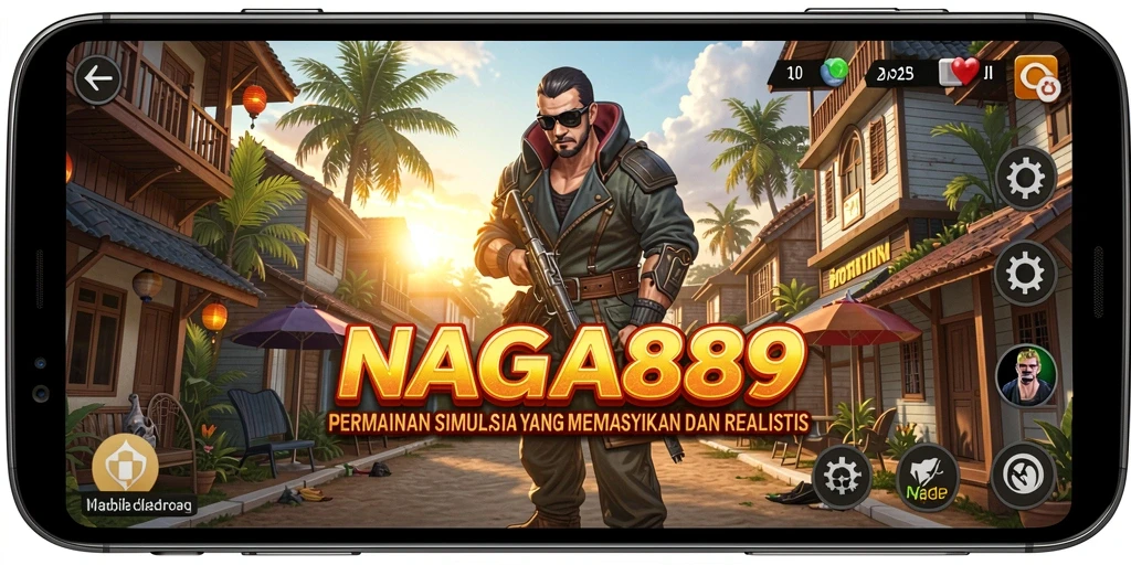 Screenshot utama NAGA889 menampilkan aksi gameplay simulation yang menarik.