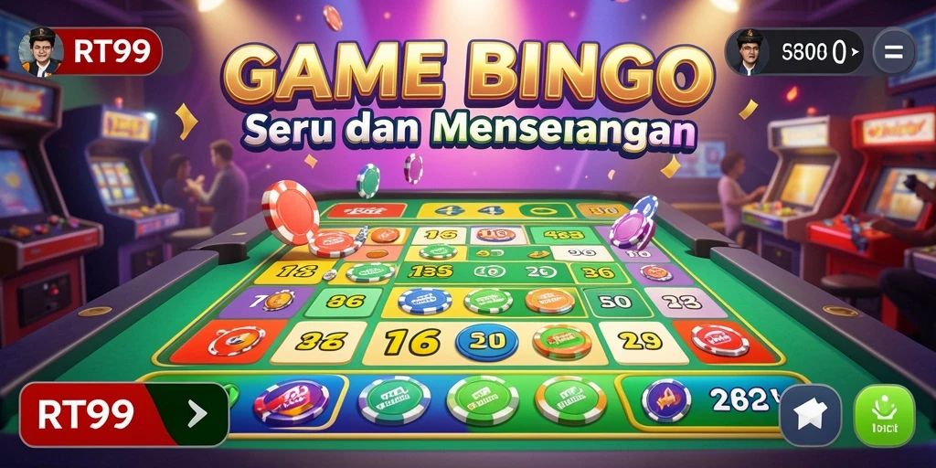 Tampilan gameplay Bingo yang menegangkan dari RT99.