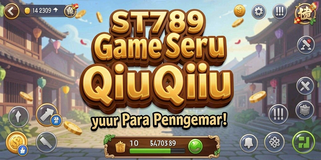 Tampilan gameplay QiuQiu yang menegangkan dan seru.