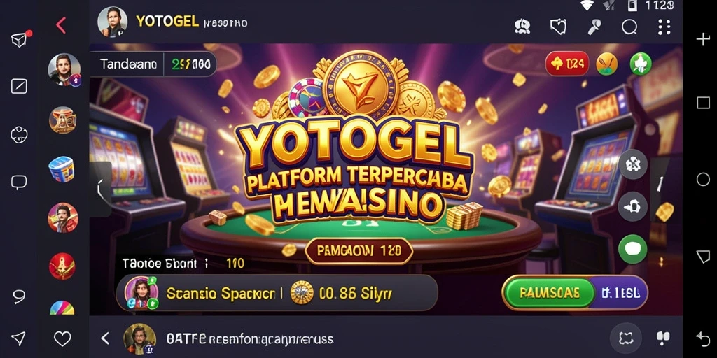 Screenshot utama YOTOGEL menampilkan gameplay kasino yang menarik.